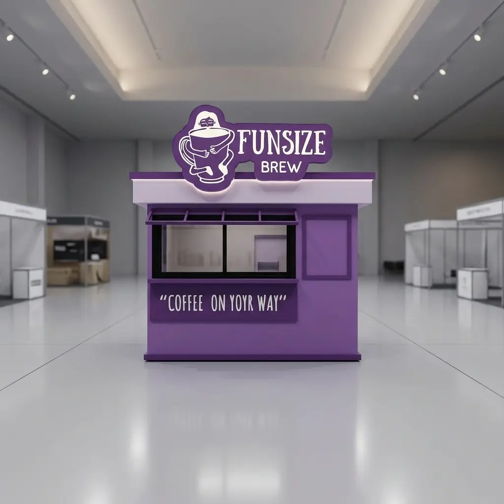 كشك قهوة مختصة مستقل - Funsize Brew